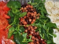 Beans and Caprese Salad