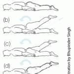 Locust Yoga Pose. Vitalize your body. Bhupinder Singh. parmjitsingh.com